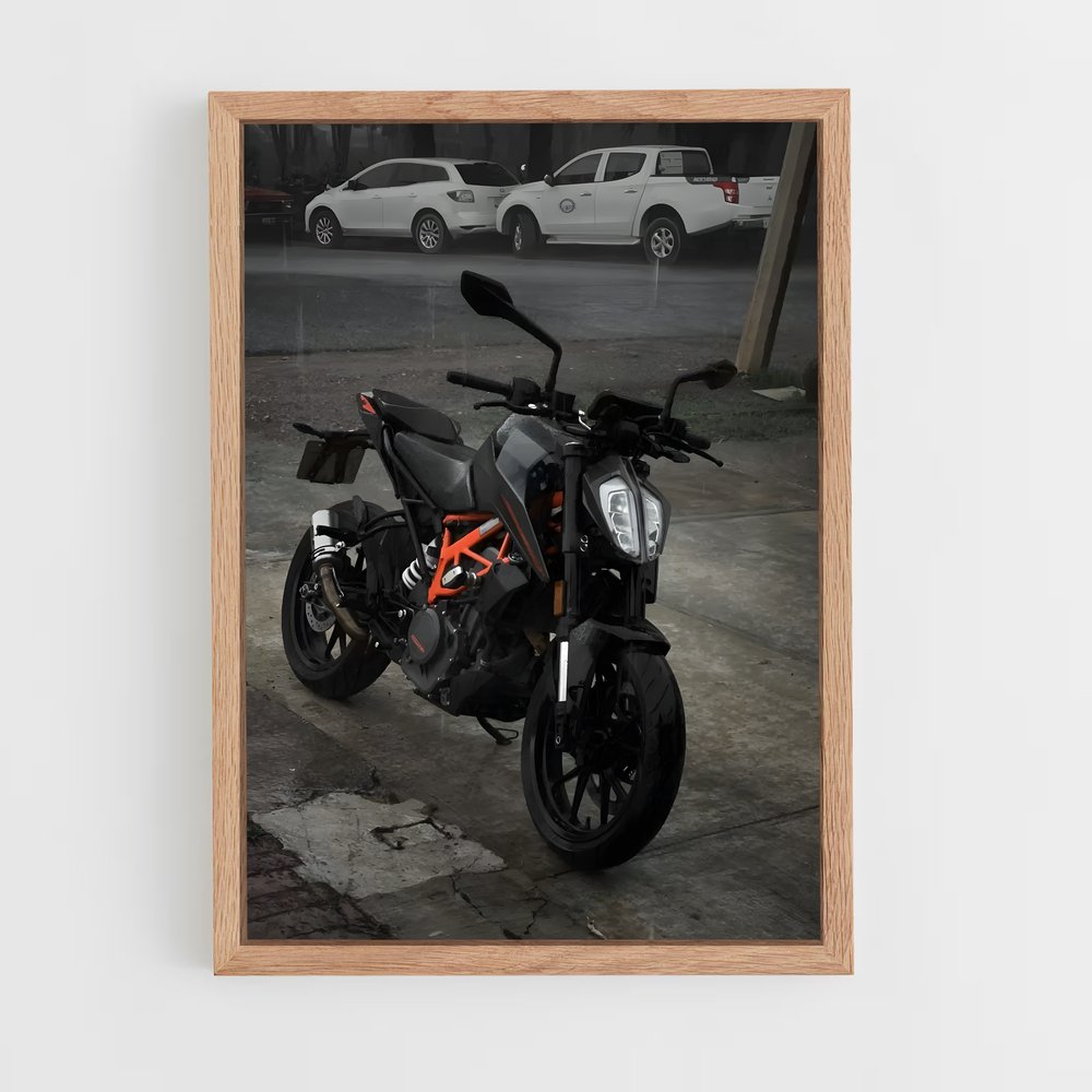Poster Route des Motards – affiche KTM Moto (vue 4)
